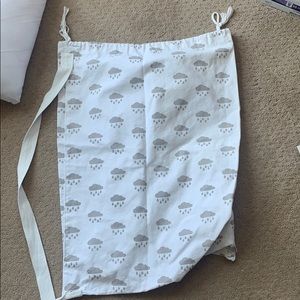 rainy cloud laundry bag!!